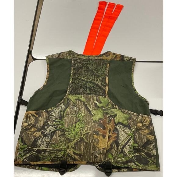 Mossy Oak Field Staff Full Strut  L/XL Hunting Vest Adjustable Removable Cushion - Picture 5 of 11